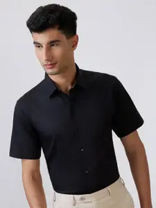 Raymond Men Checked Pure Cotton Formal Shirt