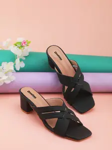 Creattoes Women Block Sandals
