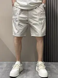 StyleCast x Revolte Men Relaxed Fit Outdoor Cargo Shorts