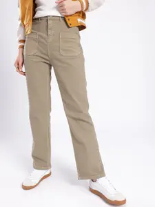 glitchez Women Straight Fit Stretchable Jeans