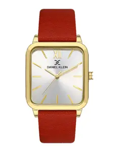 Daniel Klein Women Textured Leather Straps Analogue Watch DK 1 13431-3