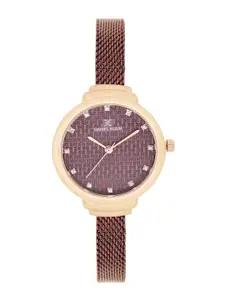 Daniel Klein Premium Women Burgundy Analogue Watch DK11797-6