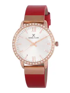 Daniel Klein Men Silver-Toned Analogue Watch DK.1.12424-5