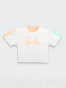 Tiny Girls Typography Print Regular Top