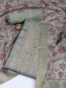 Meena Bazaar Embroidered Unstitched Dress Material