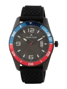 Daniel Klein Men Black Analogue Watch DK.1.12499-2