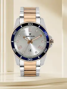 Daniel Klein Multicolured/Silver Analogue Watch