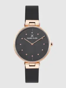 Daniel Klein Women Charcoal Grey Analogue Watch DK.1.12260-2
