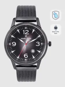 Daniel Klein Premium Men Gunmetal-Toned Analogue Watch DK12167-5