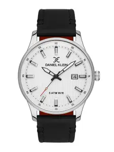 Daniel Klein Men Leather Straps Analogue Watch DK 1 13375-1
