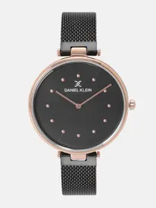 Daniel Klein Premium Women Black Analogue Watch 12087-5