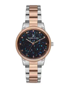 Daniel Klein Women Embellished Dial & Bracelet Style Straps Analogue Watch DK 1 12844-4
