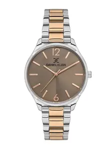 Daniel Klein Women Embellished Dial Bracelet Style Straps Analogue Watch DK.1.13472-5