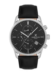 Daniel Klein Exclusive Men Dial & Leather Straps Analogue Watch DK.1.13834-1
