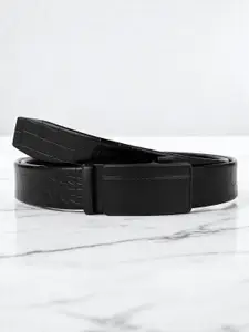 CRUSSET Men Textured Formal Belt