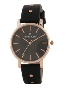 Daniel Klein Men Black Analogue Watch DK.1.12451-6