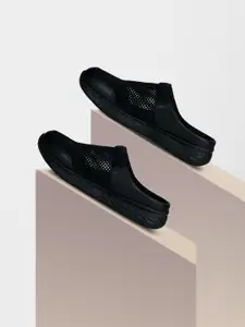 KazarMax Men Summer Breeze Black/Neon Green Mule -11 UK