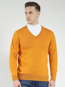 Monte Carlo Men V Neck Woollen Pullover