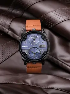 Daniel Klein Men Blue Dual Time Analogue Watch DK11125-5
