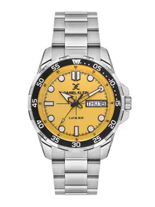 Daniel Klein Men Dial & Stainless Steel Bracelet Style Straps Analogue Watch DK.1.13884-4