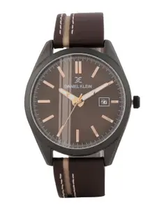 Daniel Klein Men Brown Analogue Watch
