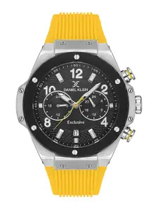 Daniel Klein Men Skeleton Dial & Straps Analogue Watch DK.1.13615-2