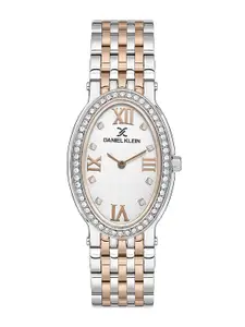 Daniel Klein Women Embellished Bracelet Style Straps Analogue Watch DK.1.13600-5