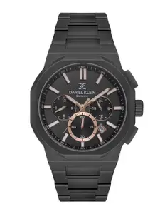 Daniel Klein Men Dial & Bracelet Style Straps Analogue Watch DK.1.13812-5