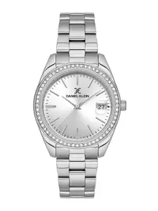 Daniel Klein Women Embellished Bracelet Style Straps Analogue Watch-DK.1.13489-1