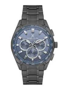 Daniel Klein Men Dial & Stainless Steel Bracelet Style Straps Analogue Watch DK.1.13901-5