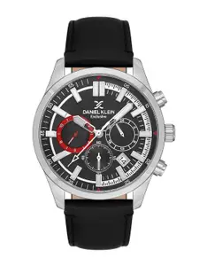 Daniel Klein Exclusive Men Leather Straps Analogue Watch DK.1.13635-1