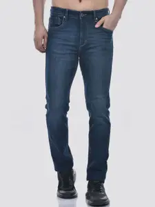 Numero Uno Men Slim Fit Mid-Rise Light Fade Stretchable Jeans