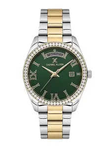 Daniel Klein Women Embellished Dial & Bracelet Style Straps Analogue Watch DK.1.13784-2