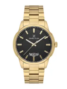 Daniel Klein Men Dial & Bracelet Style Straps Analogue Watch DK.1.13795-4