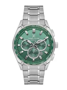 Daniel Klein Men Dial & Stainless Steel Bracelet Style Straps Analogue Watch DK.1.13901-2