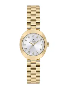 Daniel Klein Women Embellished Dial & Bracelet Style Straps Analogue Watch DK.1.13788-2