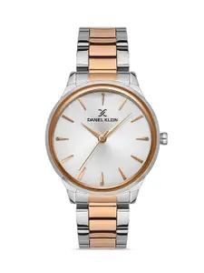 Daniel Klein Premium Women Silver-Toned Dial Analogue Watch DK.1.13250-4