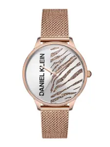 Daniel Klein Women Water Resistance Stainless Steel Analogue Watch DK.1.12834-2