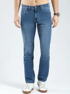 Monte Carlo Men Regular Fit Mid-Rise Light Fade Jeans