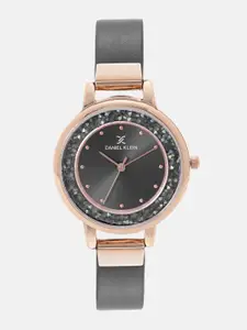 Daniel Klein Women Black Analogue Watch DK12051-5