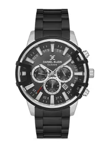 Daniel Klein Men Dial & Bracelet Style Straps Analogue Multi Function Watch DK 1 13430-5