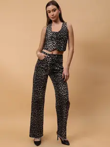 Fashion Gaiia Women Regular Fit Mid-Rise Cotton Printed Jeans