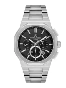 Daniel Klein Men Embellished Dial & Bracelet Style Straps Analogue Watch DK.1.13812-3