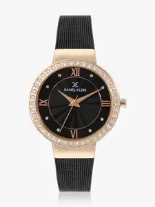 Daniel Klein Dk11683-5 Black/Black Analogue Watch