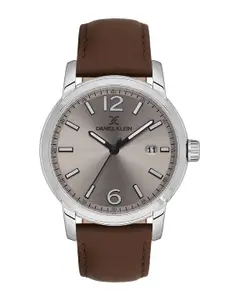 Daniel Klein Men Dial & Leather Straps Analogue Watch DK.1.13798-2
