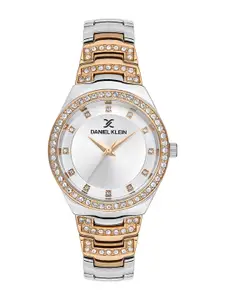 Daniel Klein Women Embellished Dial Bracelet Style Straps Analogue Watch- DK.1.13499-4