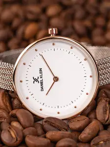 Daniel Klein Fiord Women Silver-Toned Analogue Watch DK11984-3