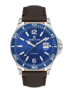 Daniel Klein Men Dial & Leather Straps Analogue Watch DK.1.13905-2