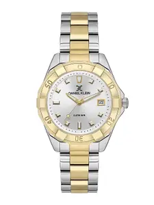 Daniel Klein Women Embellished Dial & Bracelet Style Straps Analogue Watch DK.1.13582-4