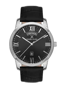 Daniel Klein Men Leather Straps Analogue Watch DK.1.13369-1